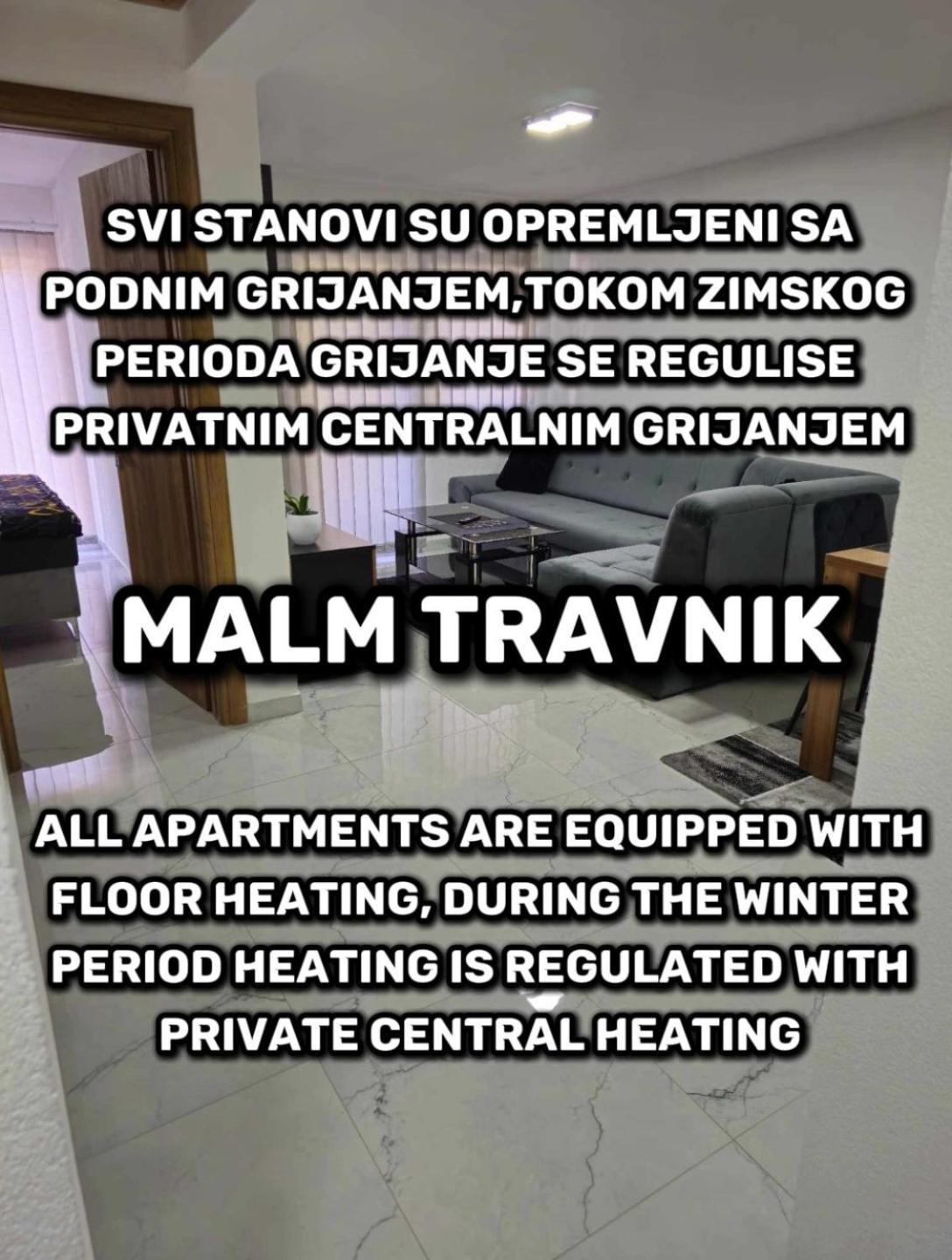 Ferienwohnung Malm Travnik Exterior foto